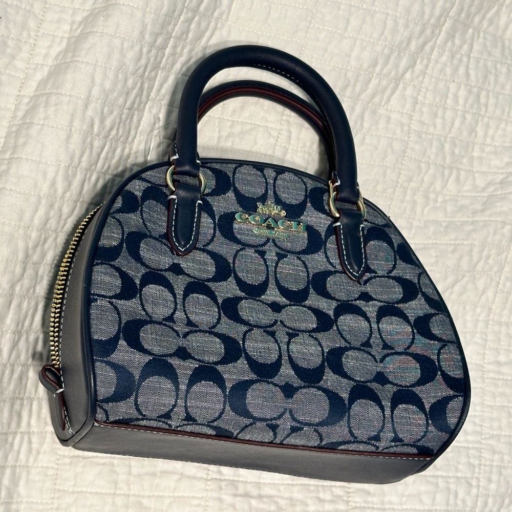 Coach Denim Sydney Satchel